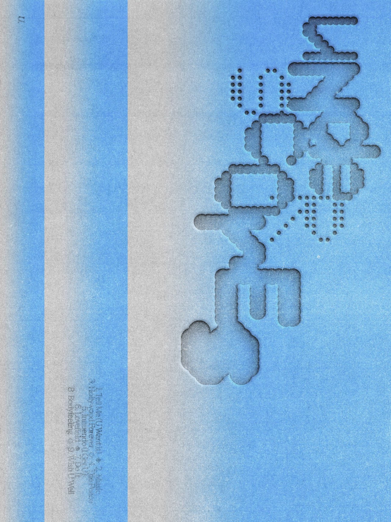 Bodyfeeling — Tracklist Sleeve
