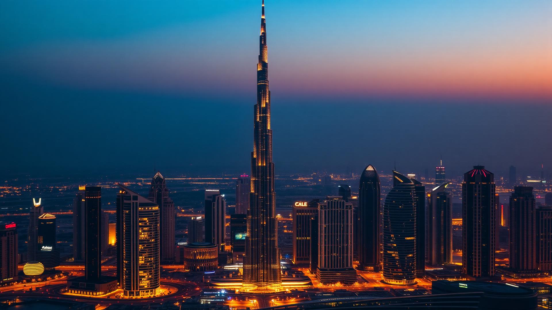 Dubai, United Arab Emirates skyline — AM Marktech global clients